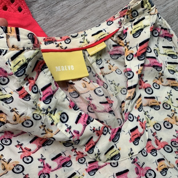 Three Anthropologie summer flowy top XS 0 - Picture 2 of 13